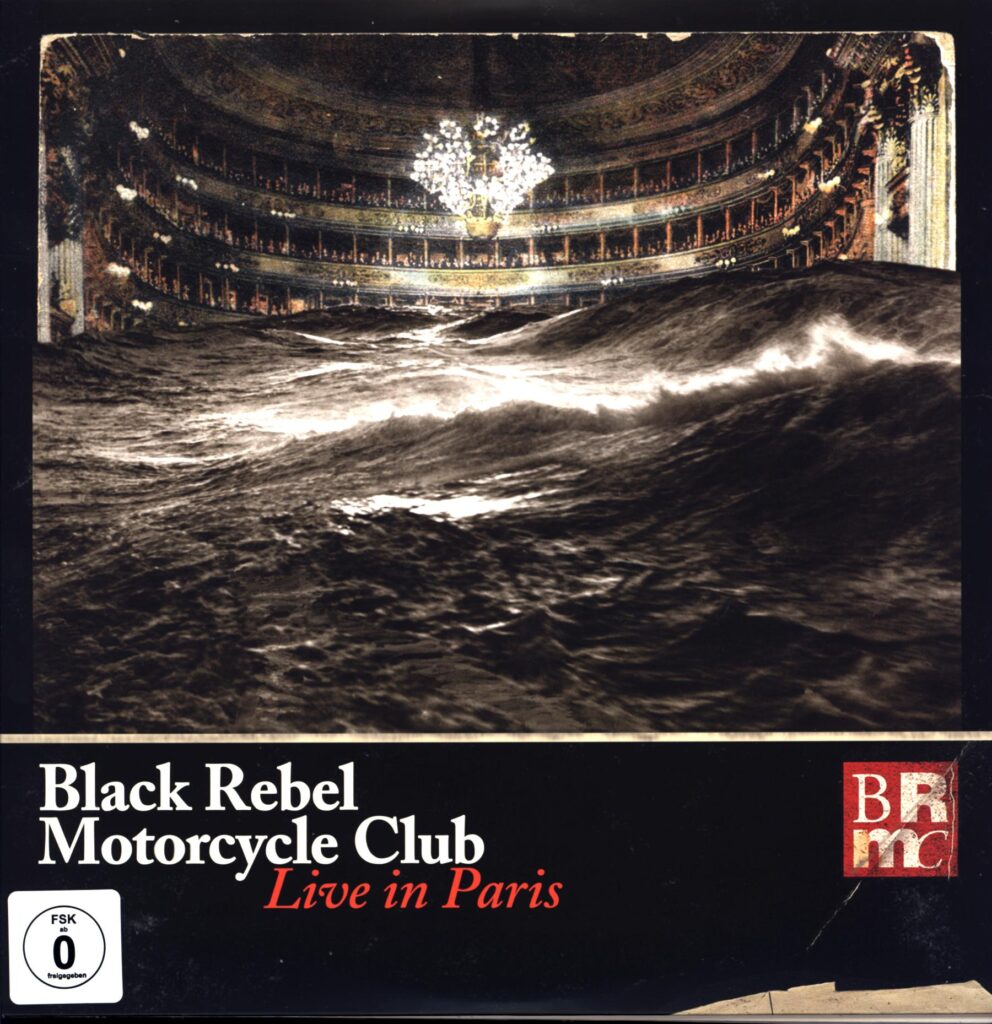 Black Rebel Motorcycle Club-Live In Paris-3LP Vinyl + DVD
