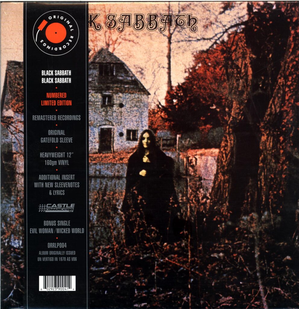 Black Sabbath-Black Sabbath Reissue UK 1997-LP Vinyl