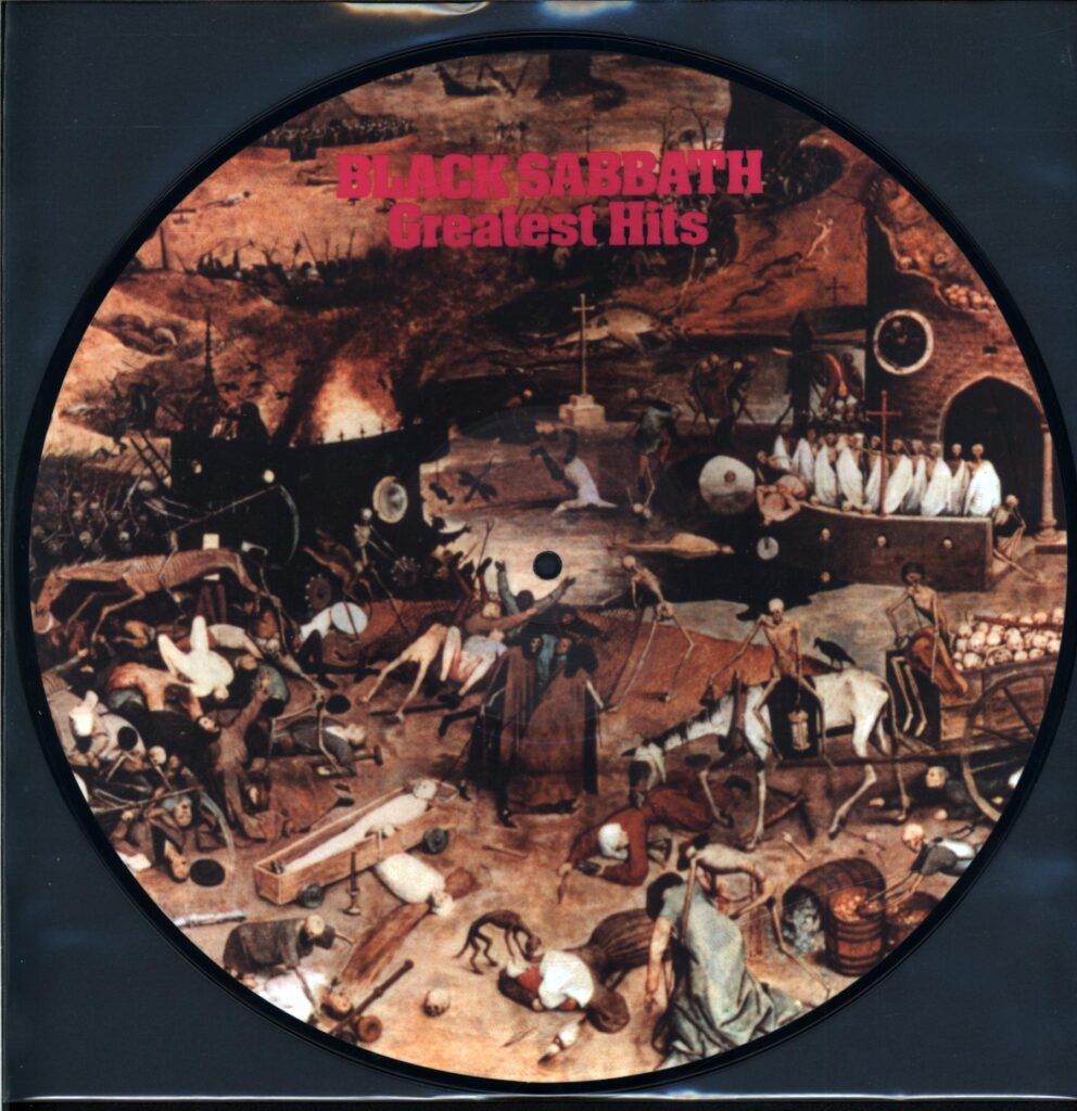 Black Sabbath-Greatest Hits Picture Disc-LP Vinyl