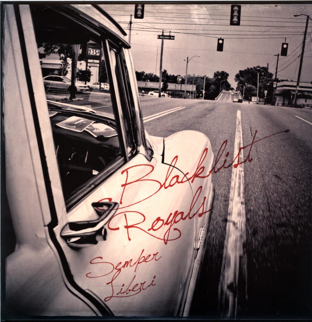 Blacklist Royals-Semper Liberi-white red blue black LP Vinyl