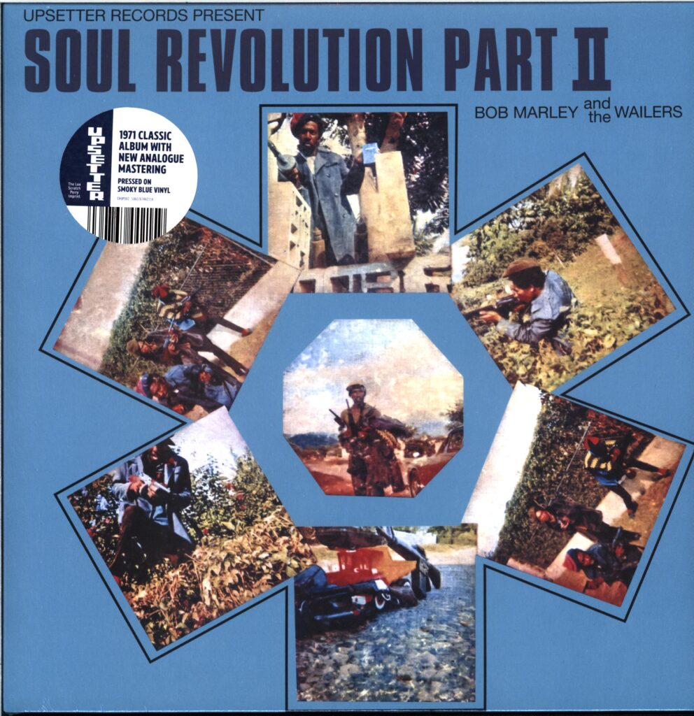 Bob Marley and The Wailers-Soul Revolution Part II-smoky blue LP Vinyl