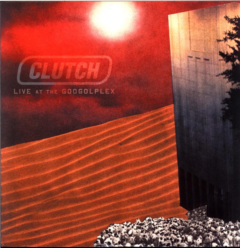 Clutch-Live At The Googolplex-orange black splatter LP Vinyl