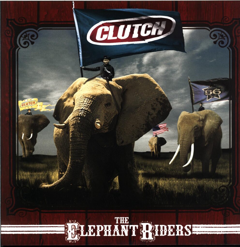 Clutch-The Elephant Riders-red LP Vinyl