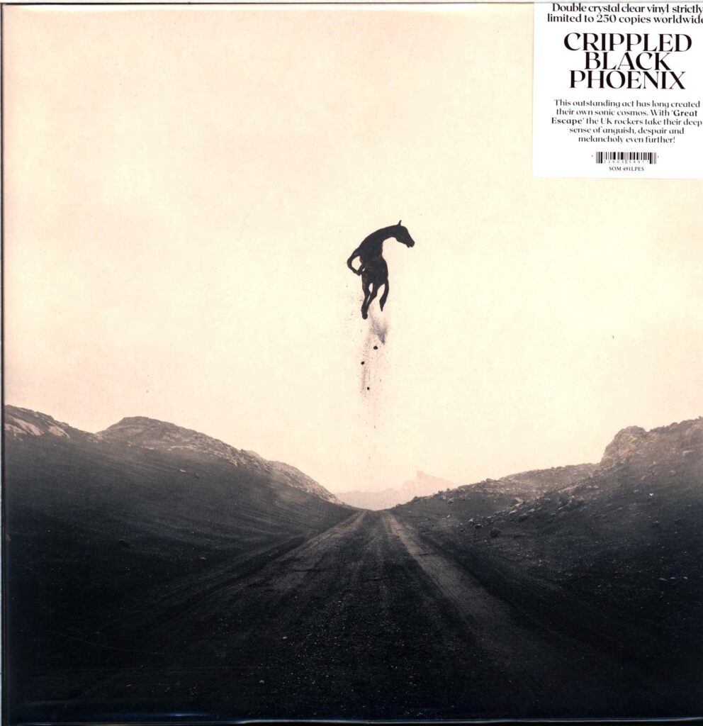 Crippled Black Phoenix-Great Escape-signed clear LP Vinyl