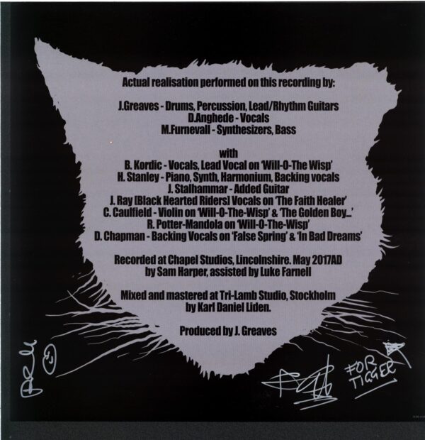 Crippled Black Phoenix-Horrific Honorifics-signed silver 12 Vinyl