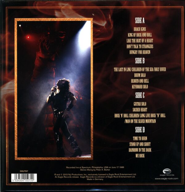 Dio-Finding The Sacred Heart – Live In Philly 1986-LP Vinyl