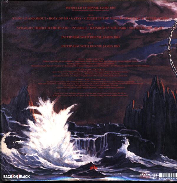Dio-Holy Diver RSD 2013 grey splatter-LP Vinyl