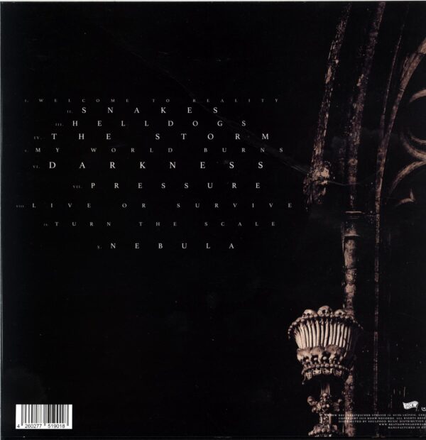 Fallbrawl-Darkness-red black swirl LP Vinyl