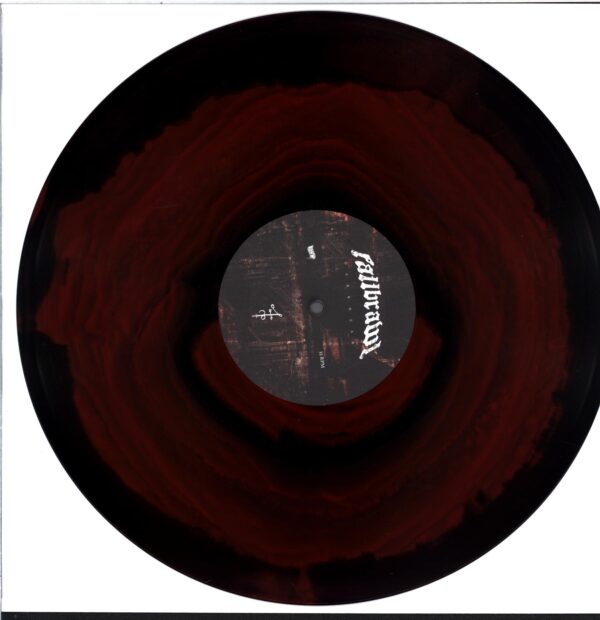 Fallbrawl-Darkness-red black swirl LP Vinyl