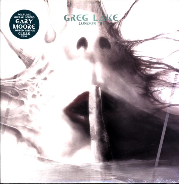 Greg Lake-London '81 clear-LP Vinyl