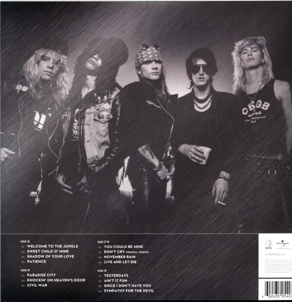 Guns N' Roses-Greatest Hits-gold splatter LP Vinyl