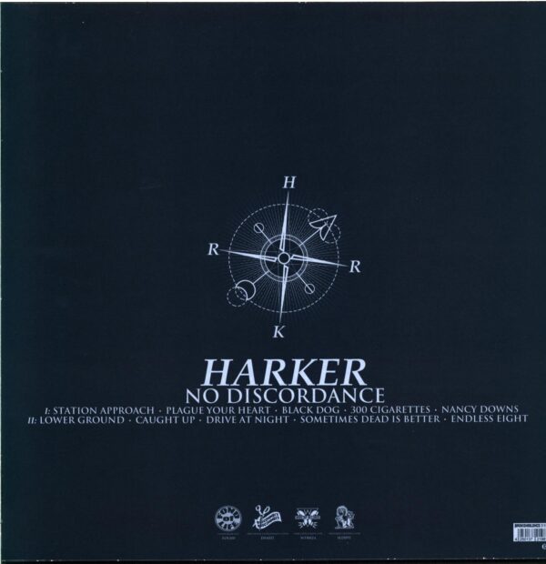 Harker-No Discordance-clear LP Vinyl