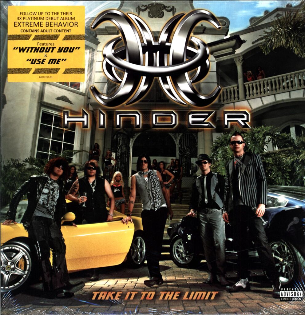 Hinder-Take It To The Limit special sleeve-LP Vinyl