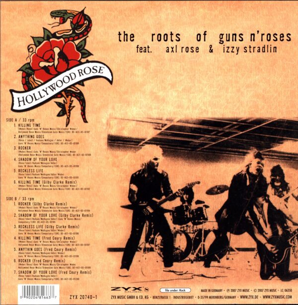 Hollywood Rose-The Roots Of Guns N' Roses-LP Vinyl