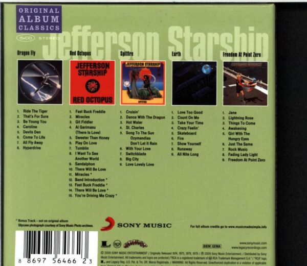 Jefferson Starship-Original Album Classics-CD