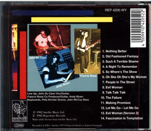 John Du Cann-Nothing Better-CD