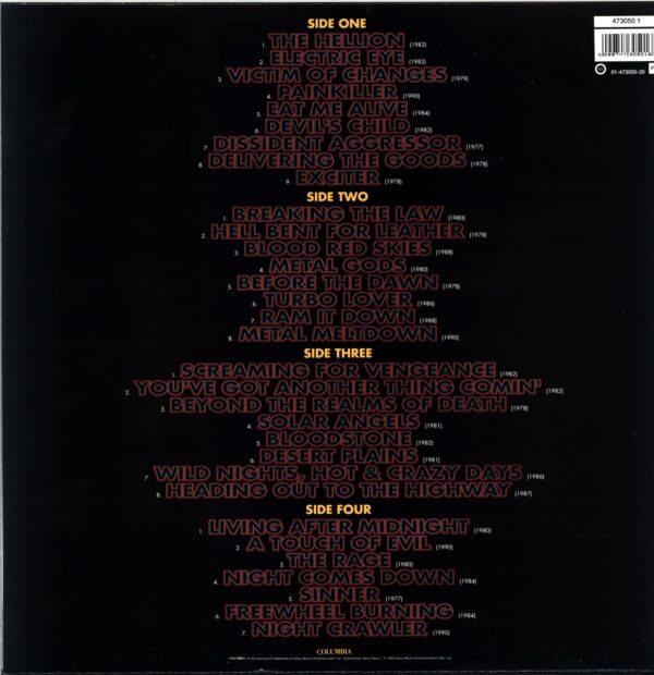 Judas Priest-Metal Works '73-'93-LP Vinyl