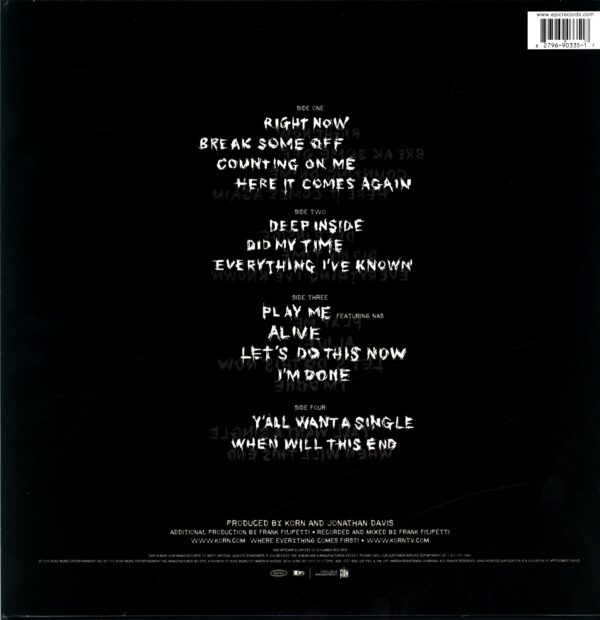 Korn-Take A Look In The Mirror US 2003-LP Vinyl