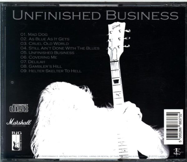 Larry Miller-Unfinished Business-CD