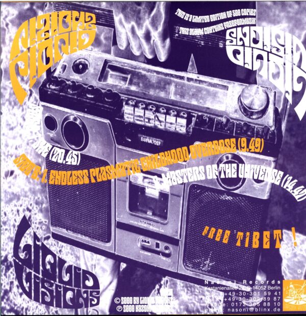 Liquid Visions-Endless Plasmatic Childhood Overdose-LP Vinyl