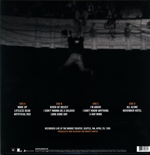 Mad Season-Live At The Moore-LP Vinyl