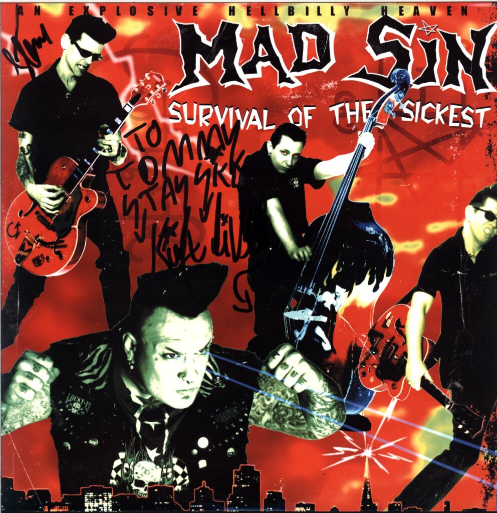 Mad Sin-Survival Of The Sickest!-LP Vinyl signed