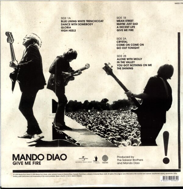 Mando Diao-Give Me Fire!-LP Vinyl