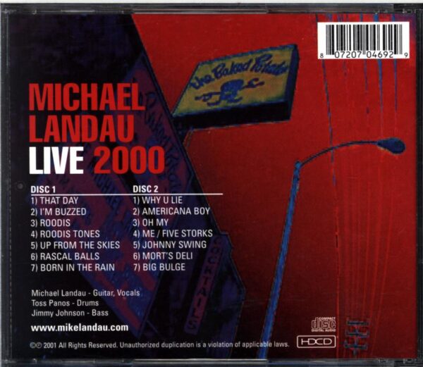 Michael Landau-Live 2000-CD