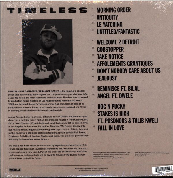 Miguel Atwood-Ferguson-Mochilla Presents Timeless Suite For Ma Dukes - The Music Of James J Dilla Yancey-LP Vinyl