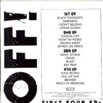 OFF!-First Four EPs-4 x 7 Vinyl box set
