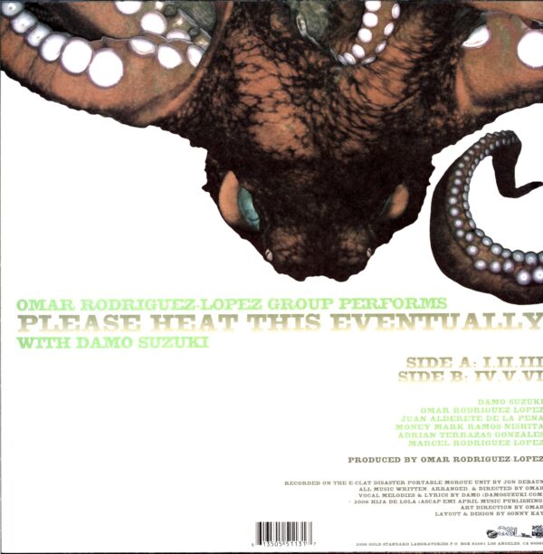 Omar Rodriguez-Lopez And Damo Suzuki-Please Heat This Eventually-12 Vinyl