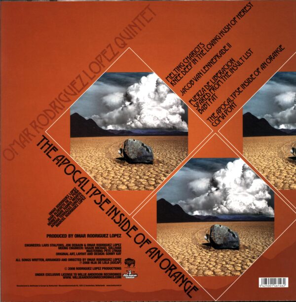 Omar Rodriguez Lopez Quintet-The Apocalypse Inside Of An Orange-LP Vinyl