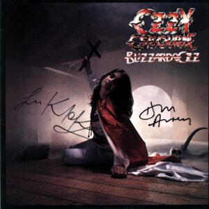 Ozzy Osbourne-Blizzard Of Ozz NL 1980 signed-LP Vinyl