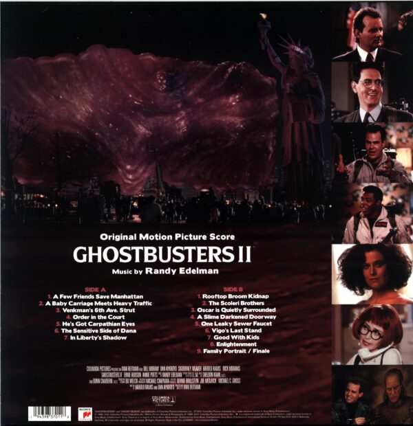 Randy Edelman-Ghostbusters II (Original Motion Picture Score)-pink splatter LP Vinyl
