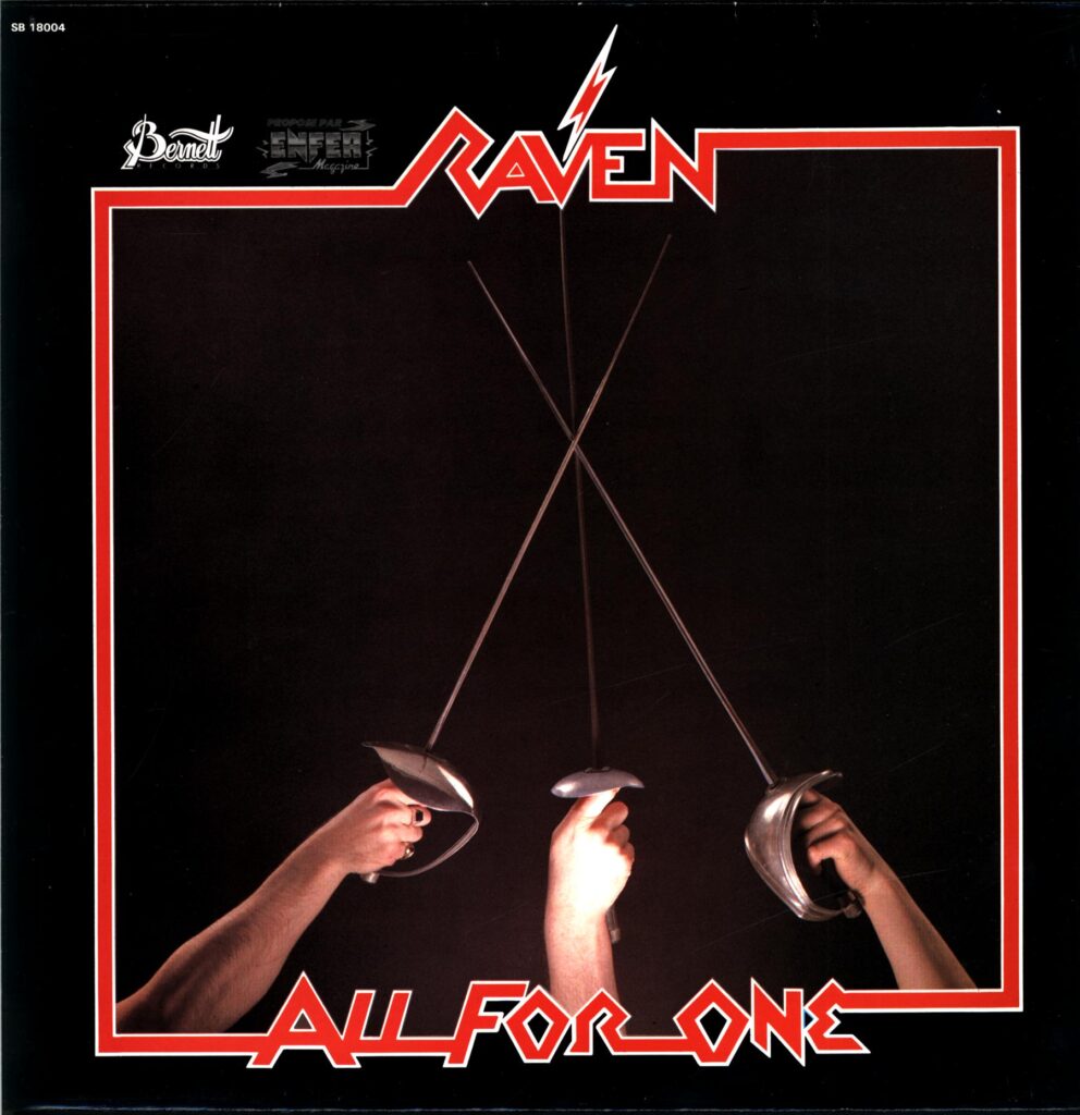 Raven-All For One France 1983-LP Vinyl