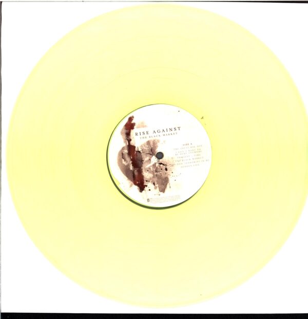 Rise Against-The Black Market-clear lemon lime LP Vinyl