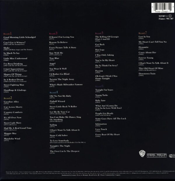 Rod Stewart-Storyteller - The Complete Anthology 1964 - 1990- 7 x LP Vinyl Box Set