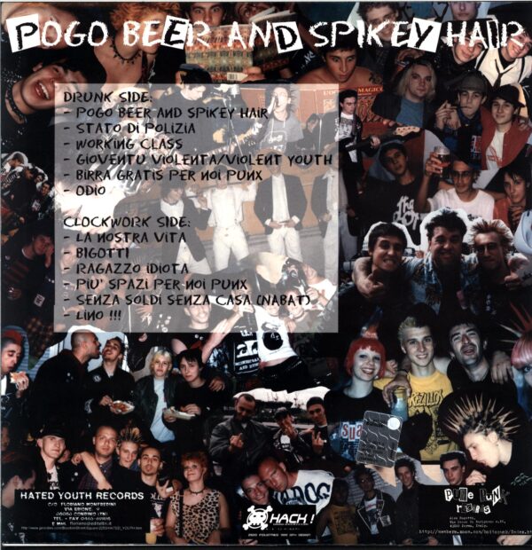 Rotten Boi!s-Pogo Beer And Spikey Hair-yellow LP Vinyl