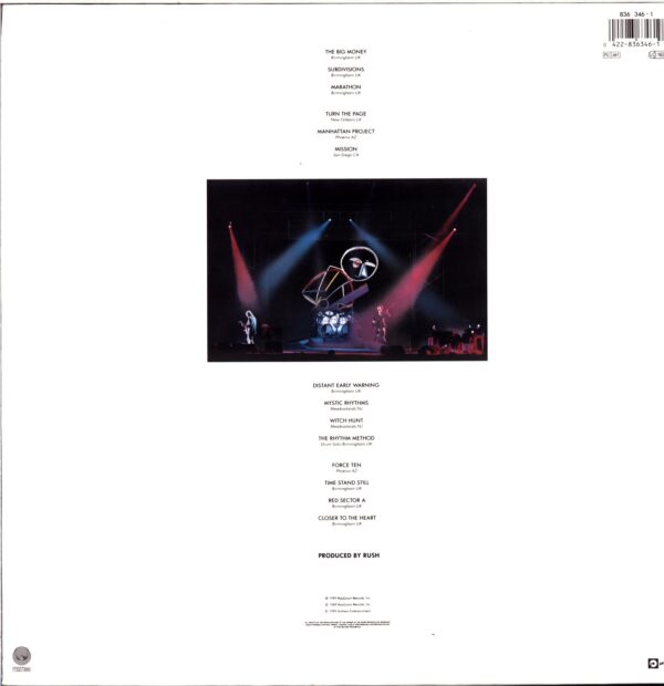 Rush-A Show Of Hands-LP Vinyl