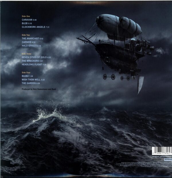 Rush-Clockwork Angels-LP Vinyl