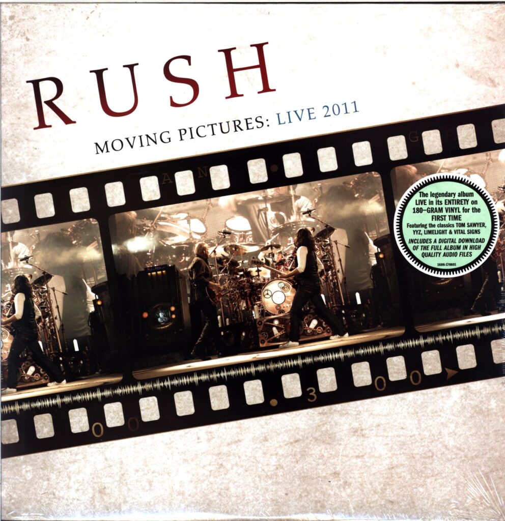 Rush-Moving Pictures Live 2011-LP Vinyl