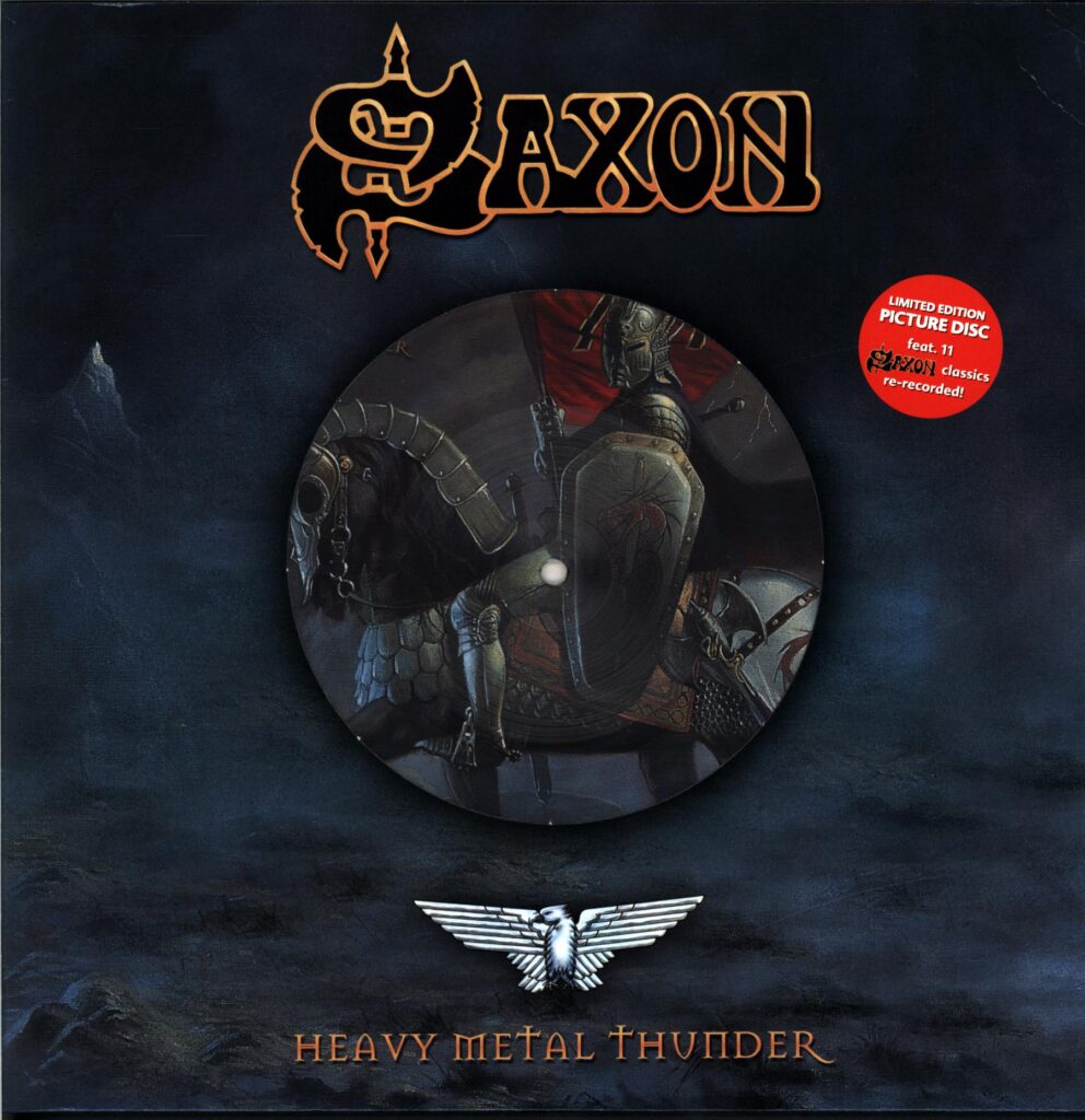 Saxon-Heavy Metal Thunder Picture Disc-LP Vinyl