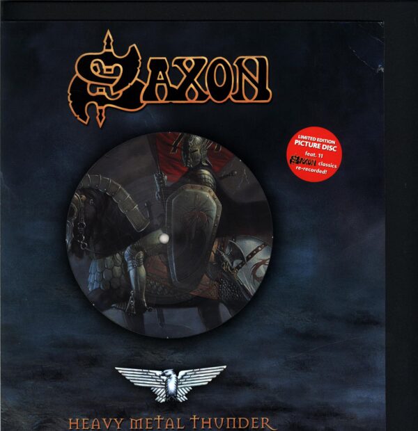 Saxon-Heavy Metal Thunder Picture Disc-LP Vinyl