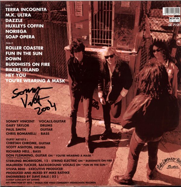 Shotgun Rationale-Roller Coaster-signed LP Vinyl