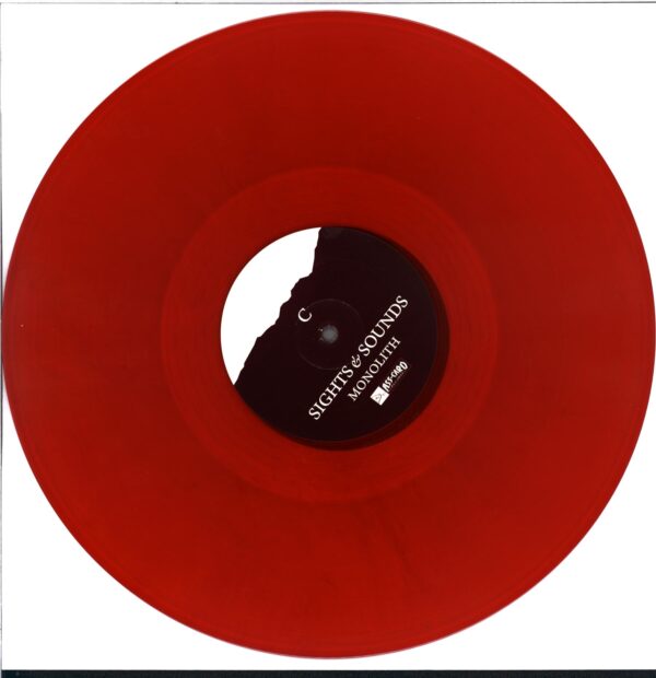 Sights and Sounds-Monolith-yellow and red LP Vinyl