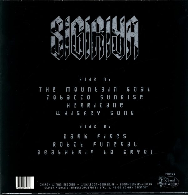 Sigiriya-Return To Earth-LP Vinyl