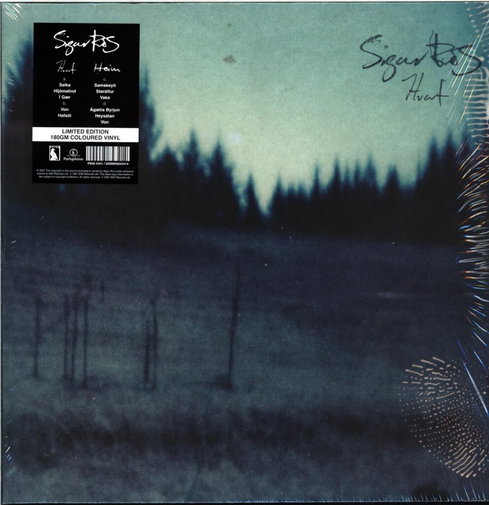 Sigur Rós-Hvarf Heim-blue green LP Vinyl
