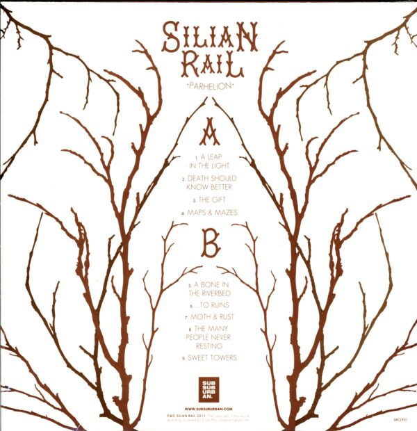 Silian Rail-Parhelion orange-LP Vinyl