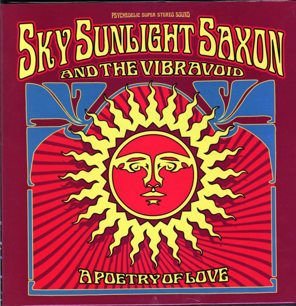 Sky Sunlight Saxon And The Vibravoid-A Poetry Of Love standard sleeve-LP Vinyl