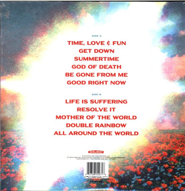 Susto-Time In The Sun-coloured LP Vinyl